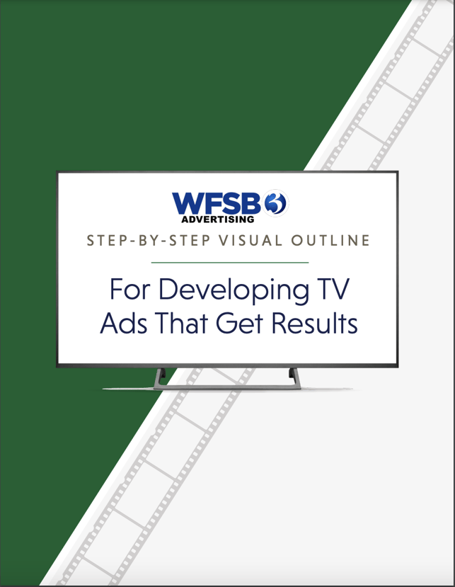 Step-by-Step Visual Outline for Developing TV Ads That Get Results Cover